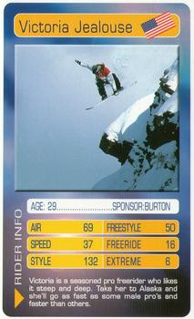 2003 Top Trumps Limited Edition Snowboarders #NNO Victoria Jealouse Front